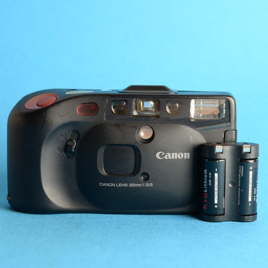 Canon SureShot ACE 35mm Film Camera | Tested & Working | Black