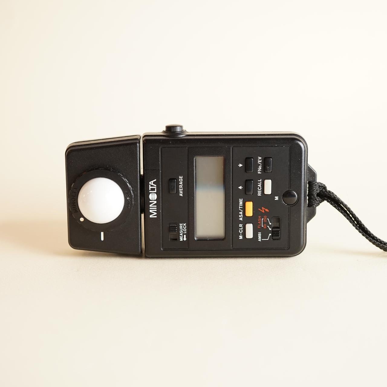 Minolta Auto-Meter IIIF | External Light Meter | Tested & Working | Black