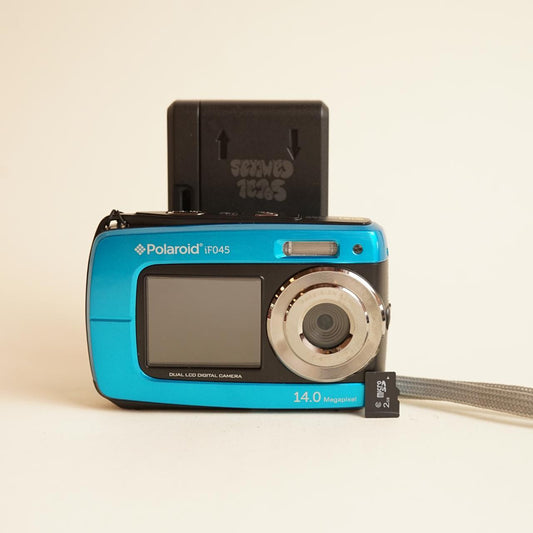 Polaroid iF045 Digital Camera | 14MP | Tested & Working | Blue