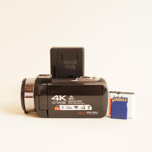 Digital Video Camera | “48MP” | Tested & Working | Black