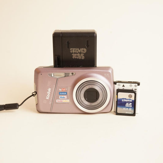 Kodak EasyShare M550 Digital Camera | 12MP | Tested & Working | Light Purple