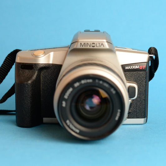 Minolta Maxxum GT 35mm Film Camera | SLR | Tested & Working | Silver