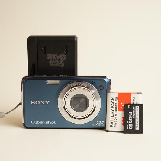 Sony Cyber-Shot DSC-W230 Digital Camera | 12.1MP | Tested & Working | Blue