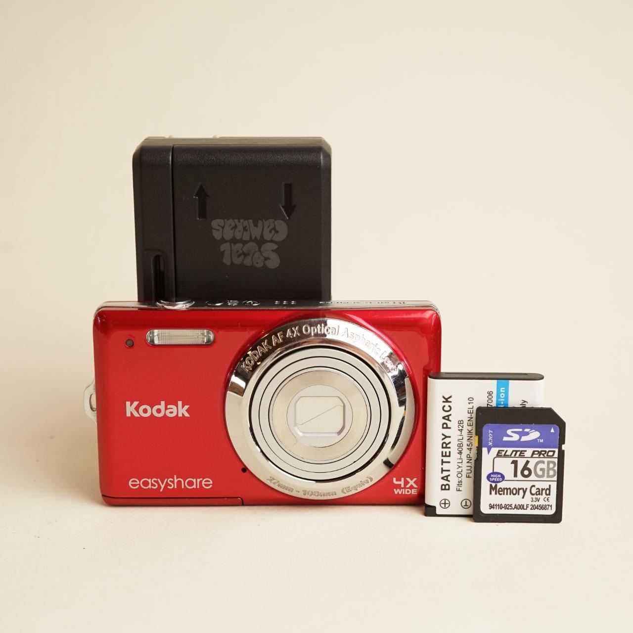 Kodak EasyShare M522 Digital Camera | 14MP | Tested & Working | Red