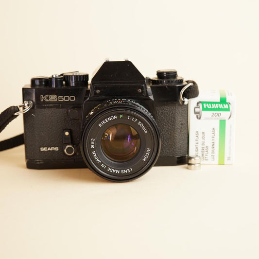 Sears KS500 | 35mm SLR Film Camera | Black