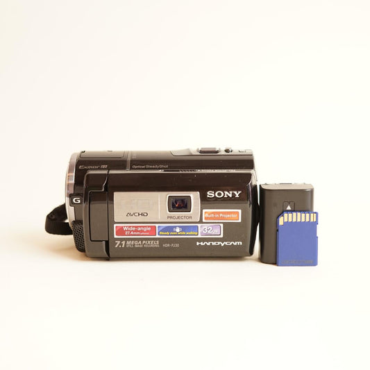Sony Handycam HDR-PJ30 Digital Camcorder w/ Fisheye Lens | HD Video | Tested & Working | Black