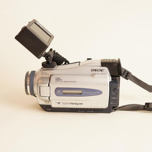 Sony Handycam DCR-TRV27 Digital8 Camcorder with Tapeless Setup | Camcorder | Tested & Working | Silver