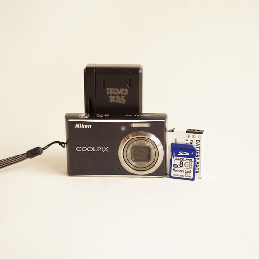Nikon Coolpix S610 Digital Camera | 10.0MP | Tested & Working | Black