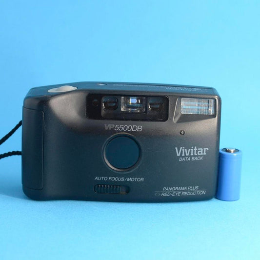 Vivitar VP5500DB |  35mm Film Camera | Point and Shoot | Tested & Working