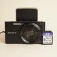 Sony Cyber-Shot DSC-W830 Digital Camera | 20.1MP | Tested & Working | Black