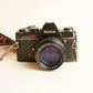 Konica Autoreflex TC Film Camera | 35mm SLR | Tested & Working | Black