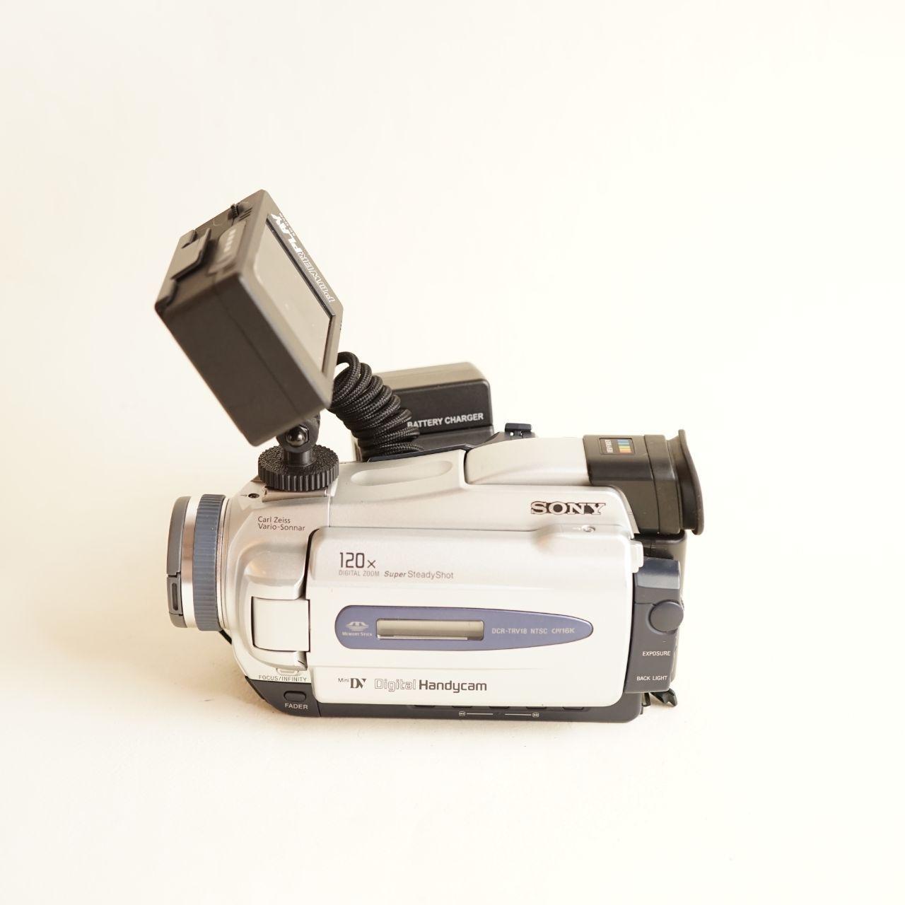 Sony Handycam DCR-TRV18 MiniDV Camcorder with Tapeless Setup | Tested & Working | Silver