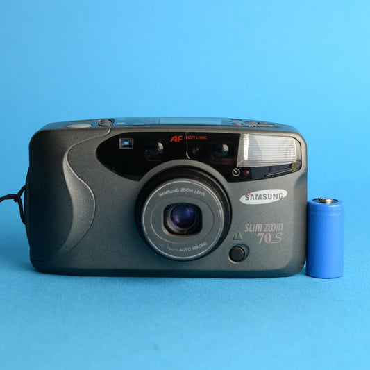 Samsung slim zoom 70s | 35mm Film Camera | Point and Shoot | Tested & Working