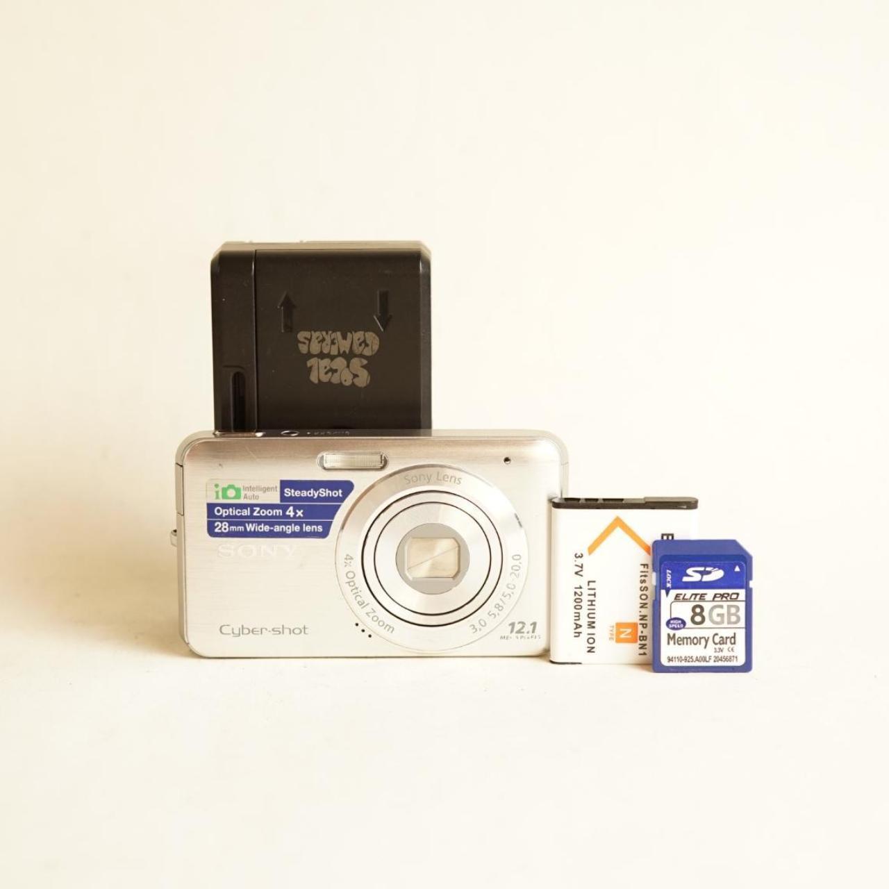 Sony Cyber-shot DSC-W310 Digital Camera | 12.1MP | Tested & Working | Silver