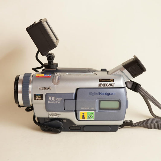 Sony Handycam DCR-TRV230 Digital8 Camcorder with Tapeless Setup | Camcorder | Tested & Working | Silver