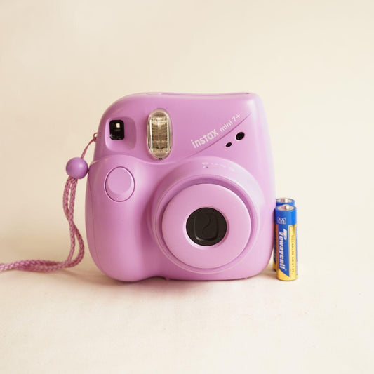 Fujifilm Instax Mini 7+ Instant Film Camera | Tested & Working | Pink
