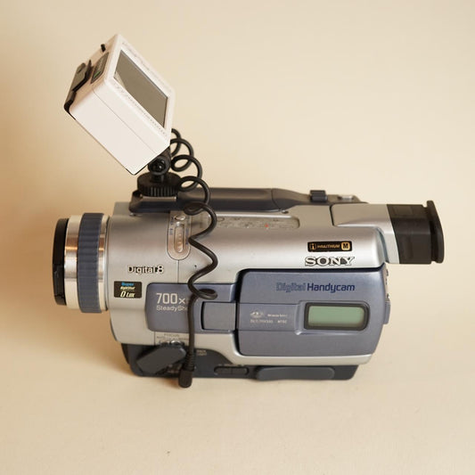 Sony Digital Handycam DCR-TRV330 Tapeless Digital8 Camcorder Setup | Tested & Working | Silver