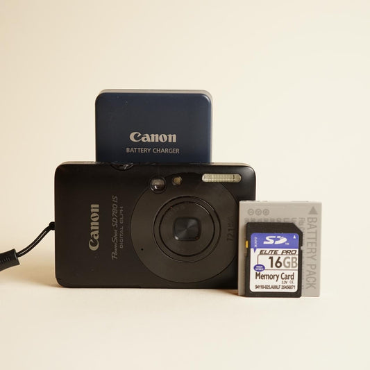 Canon PowerShot SD780 IS Digital Camera | 12.1MP | Tested & Working | Black