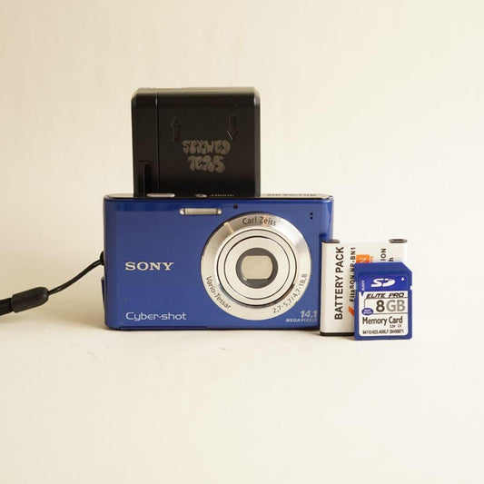 Sony Cyber-shot DSC-W330 Digital Camera | 14.1MP | Read Description | Blue