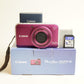 Canon PowerShot SX210 IS Digital Camera | 14.1MP | Tested & Working | Purple