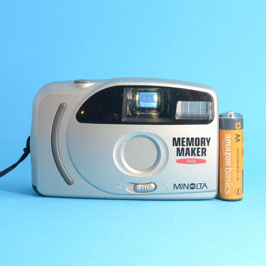 Minolta Memory Maker 2000 | 35mm Film Camera | Point and Shoot | Tested and Working