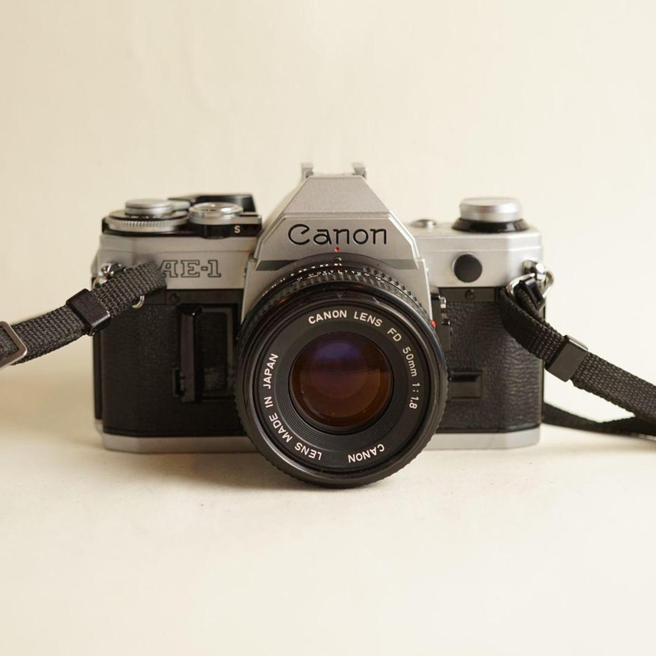 Canon AE-1 Film Camera | 35mm SLR | Tested & Working | Black