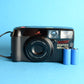 Pentax IQZoom 700 35mm Film Camera | Point and Shoot | Tested & Working | Black