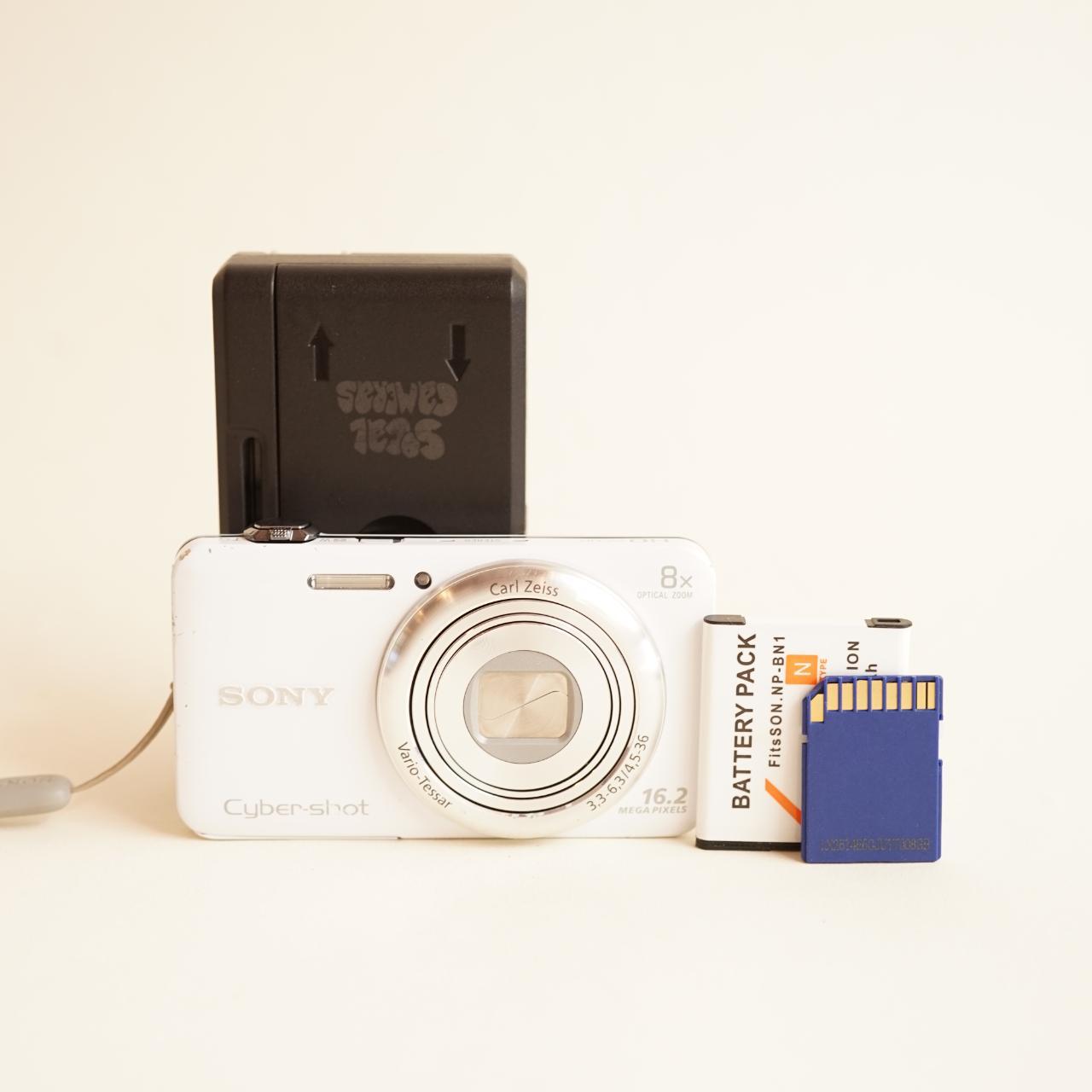 Sony CyberShot DSC-WX80 Digital Camera | 16.2MP | Tested & Working |