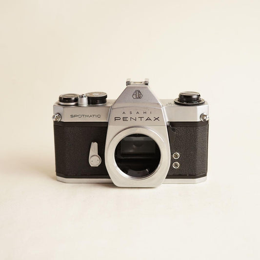 Asahi Pentax Spotmatic SP II Film Camera | 35mm SLR | Body Only | FULL CLA | Silver & Black