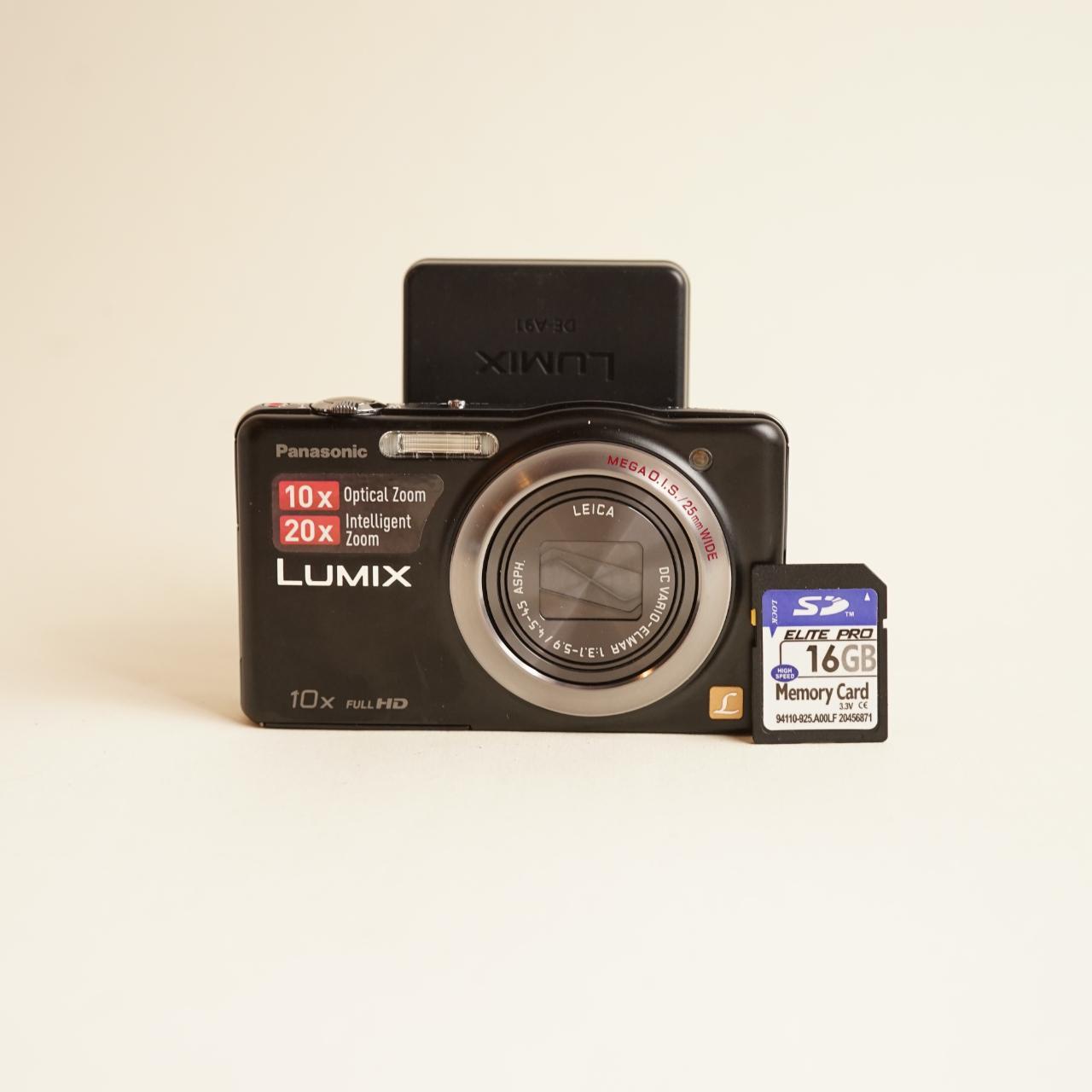Panasonic Lumix DMC-SZ7 Digital Camera | 14.1MP | Tested & Working | Black