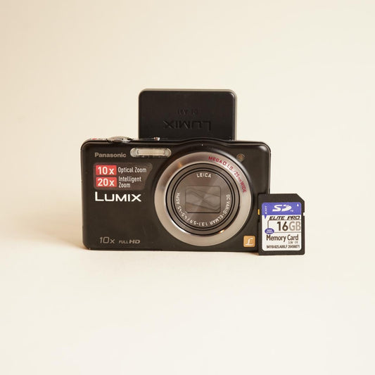 Panasonic Lumix DMC-SZ7 Digital Camera | 14.1MP | Tested & Working | Black