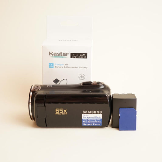 Samsung SMX-F50BN Digital Camcorder | SD Video | Tested & Working | Black