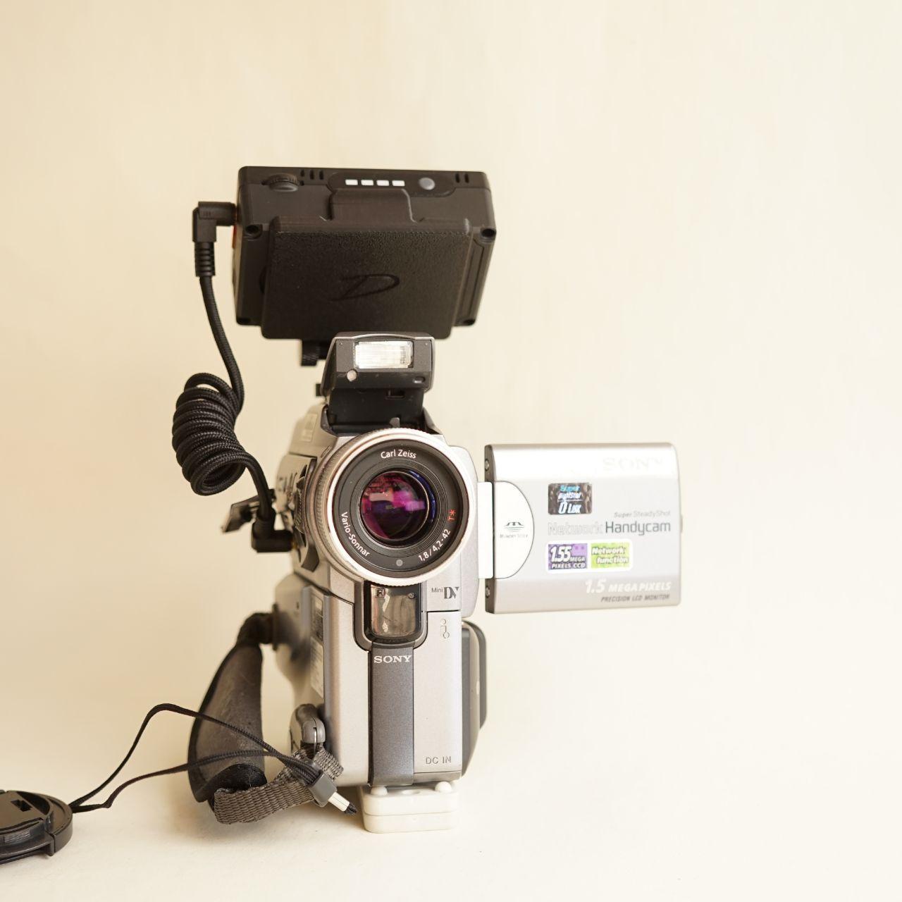 Sony Handycam DCR-PC120 Digital Camcorder with Tapeless Setup | Tested & Working | Silver