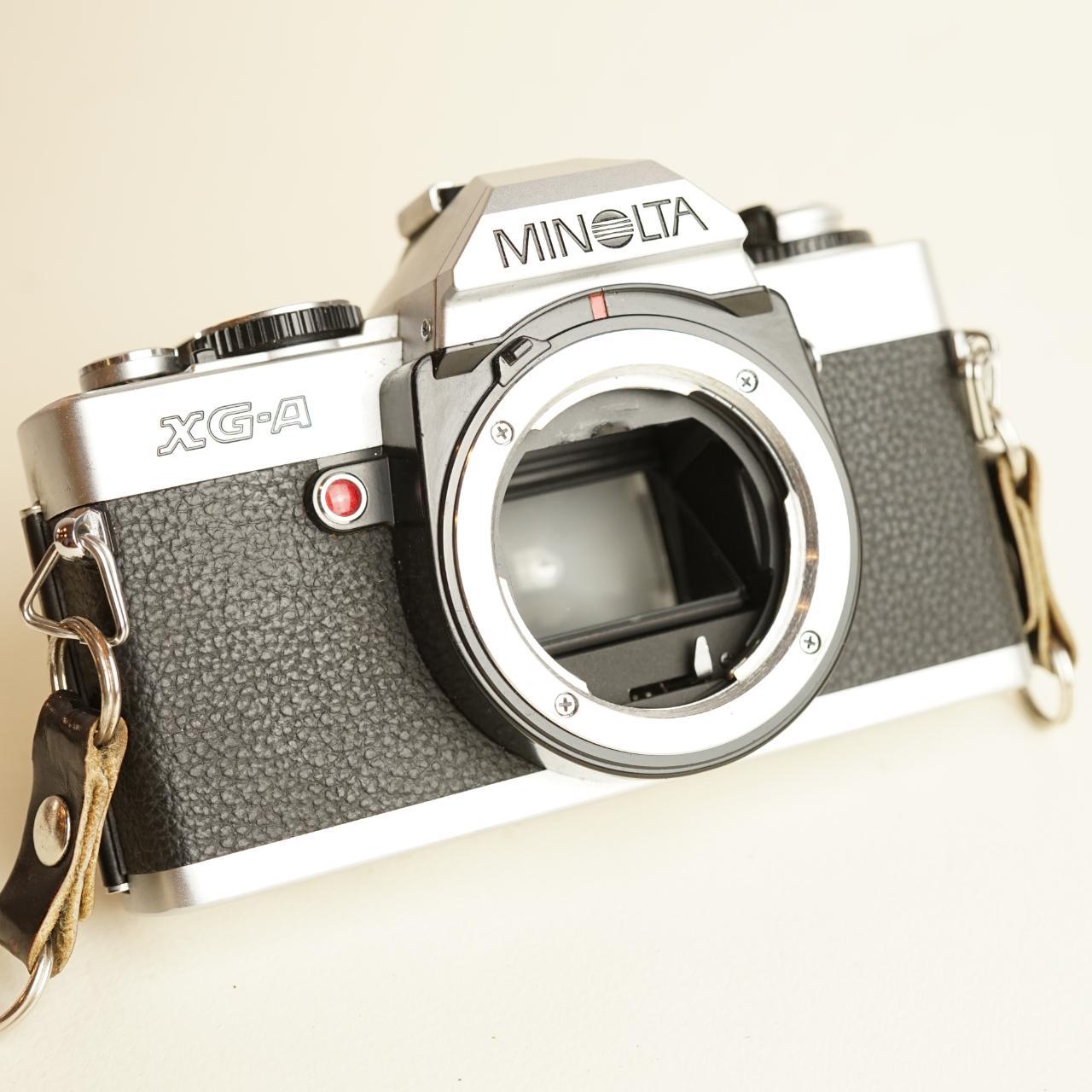 Minolta XG-A 35mm Film Camera | SLR | Tested & Working | Silver