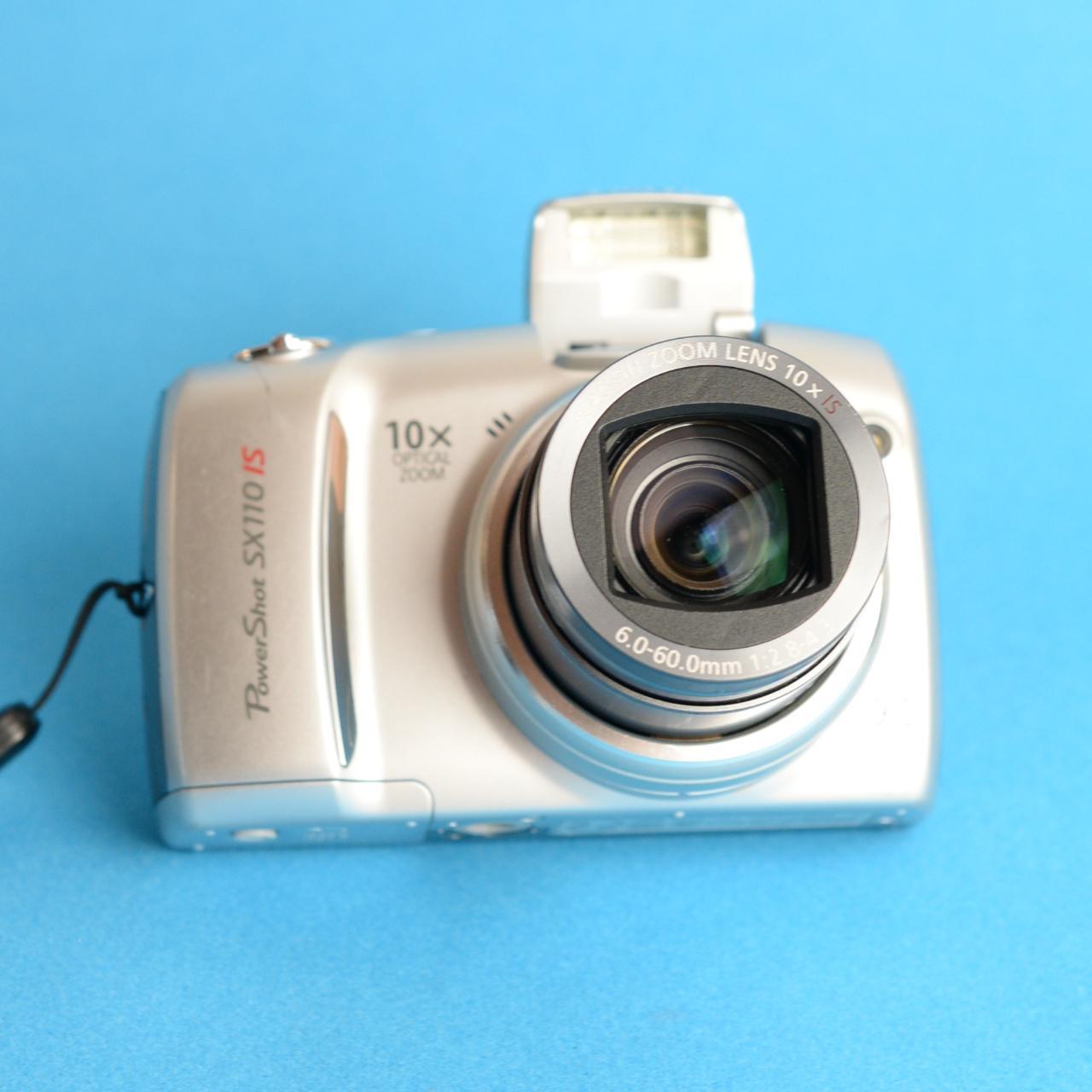 Canon PowerShot SX110 Digital Camera | 9MP | Tested & Working | Silver