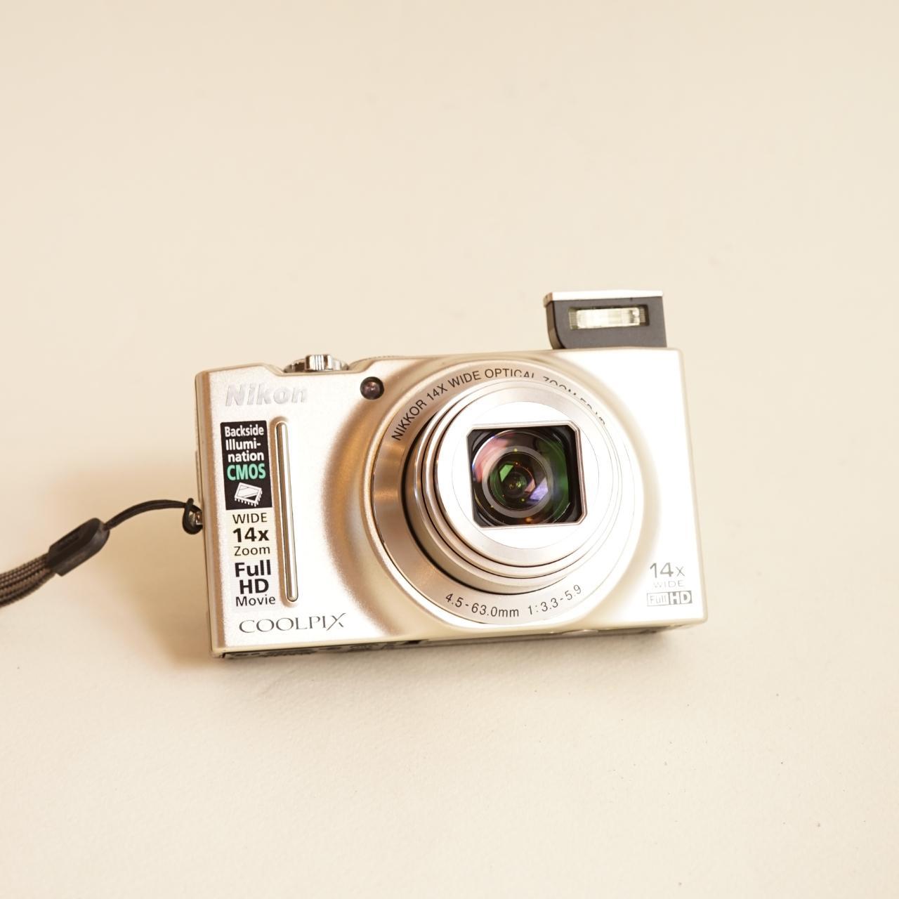 Nikon Coolpix S8200 Digital Camera | 16MP | Tested & Working | Silver