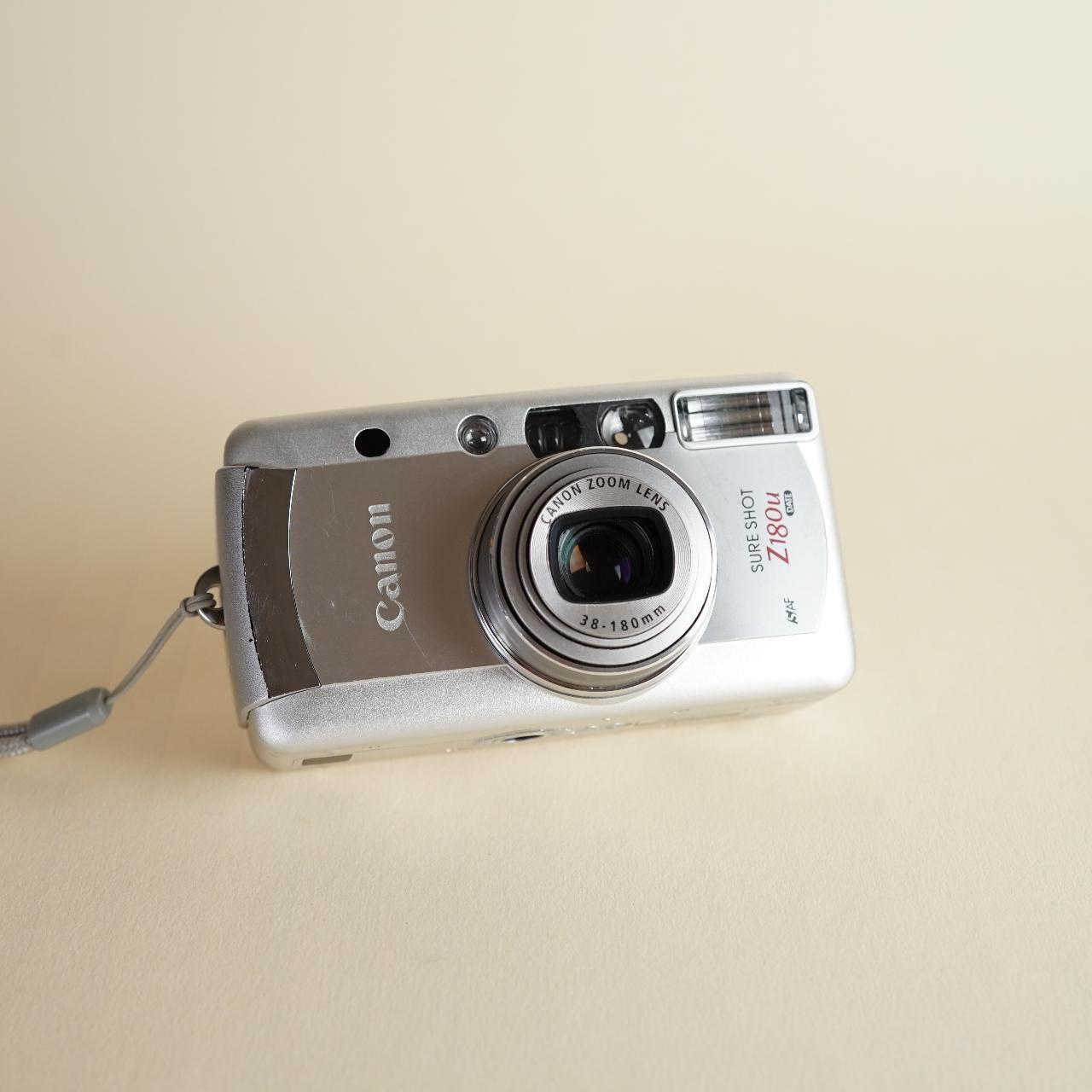 Canon Sure Shot Z180u | 35mm Film Camera | Tested & Working | Silver