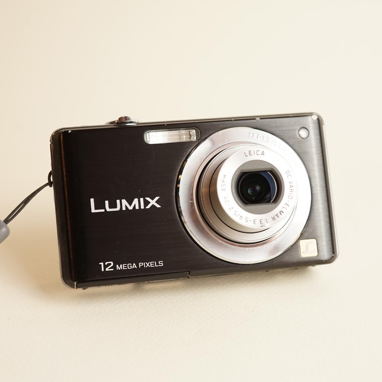 Panasonic Lumix DMC-FS15 Digital Camera | 12MP | Tested & Working | Black