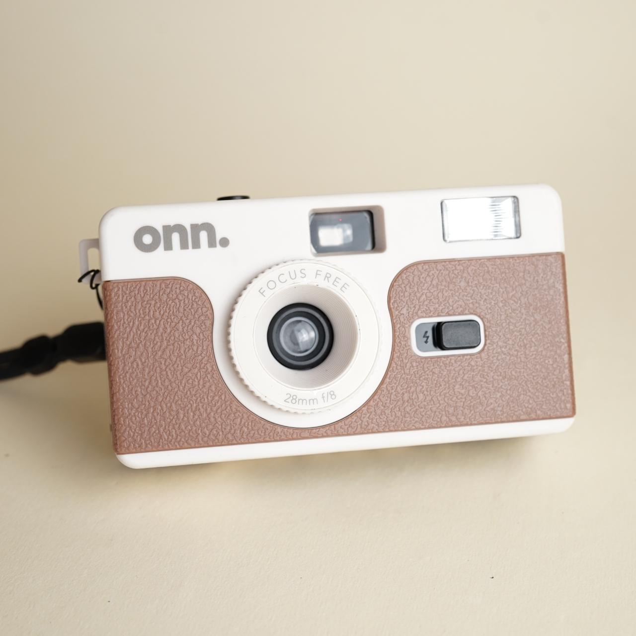 ONN. |  35mm Film Camera | Point and Shoot | White