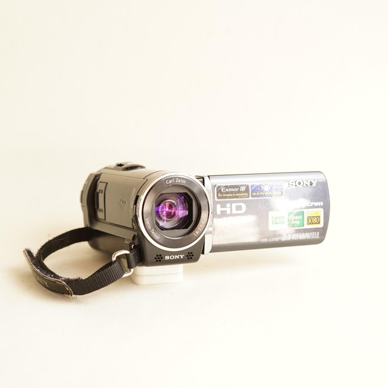 Sony Handycam HDR-CX110 Digital Camcorder | Tested & Working | Grey