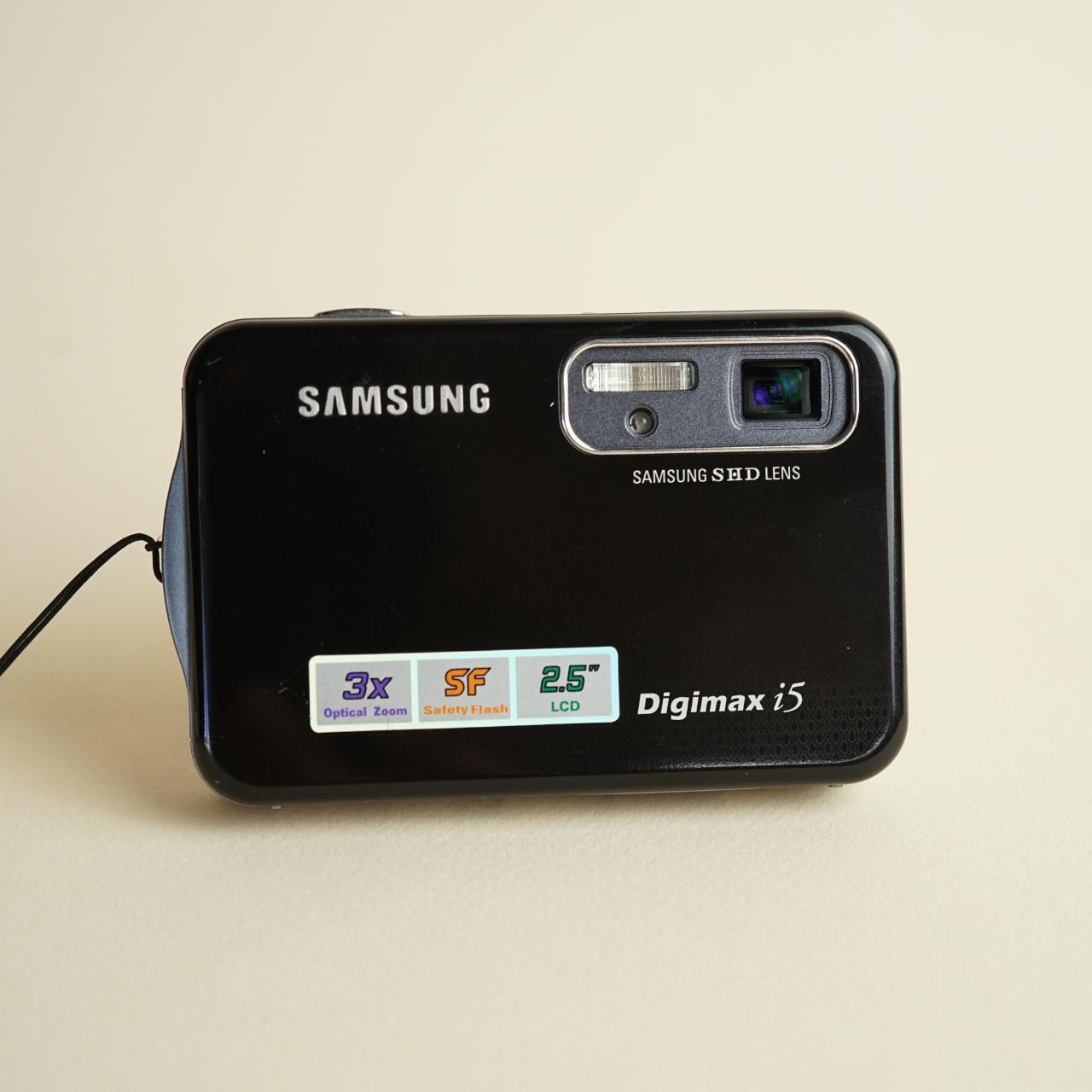 Samsung Digimax i5 | 5MP Digital Camera | Tested & Working | Black