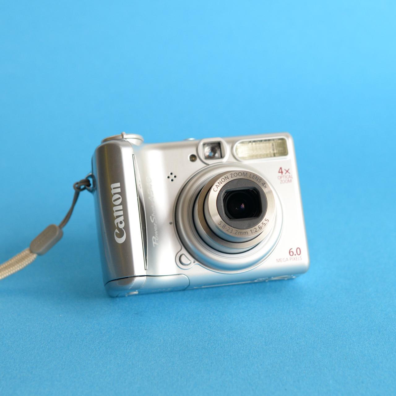 Canon PowerShot A540 | 6MP Digital Camera | Tested & Working | Silver