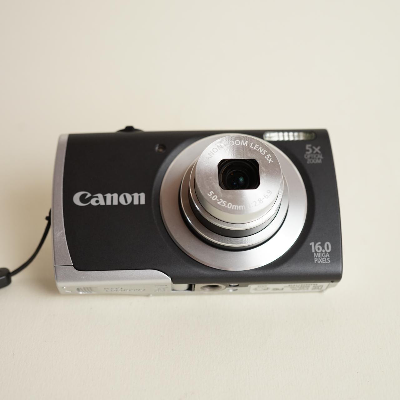 Canon PowerShot A2500 Digital Camera | 16MP | Tested & Working | Black