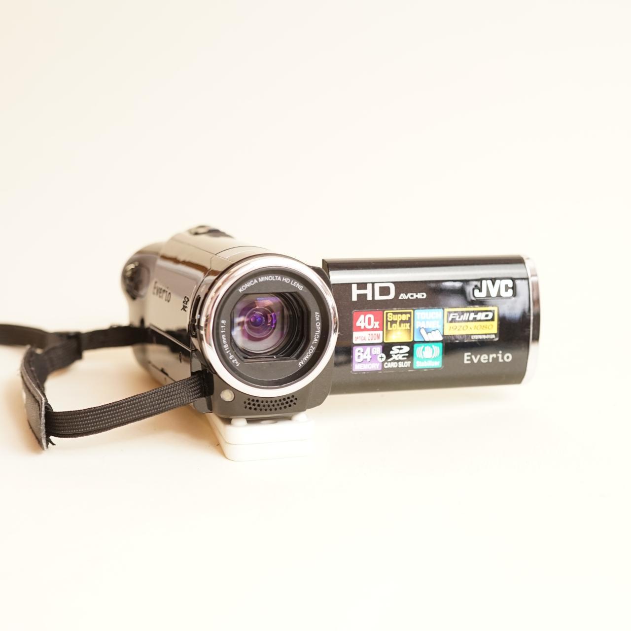 JVC Everio GZ-HM690BU Digital Camcorder | HD Video | Tested & Working | Black