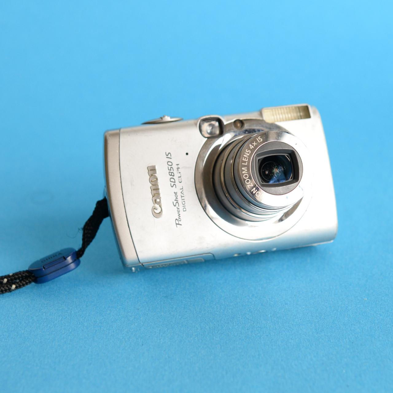 Canon PowerShot SD850 | 8MP Digital Camera | Tested & Working | Silver