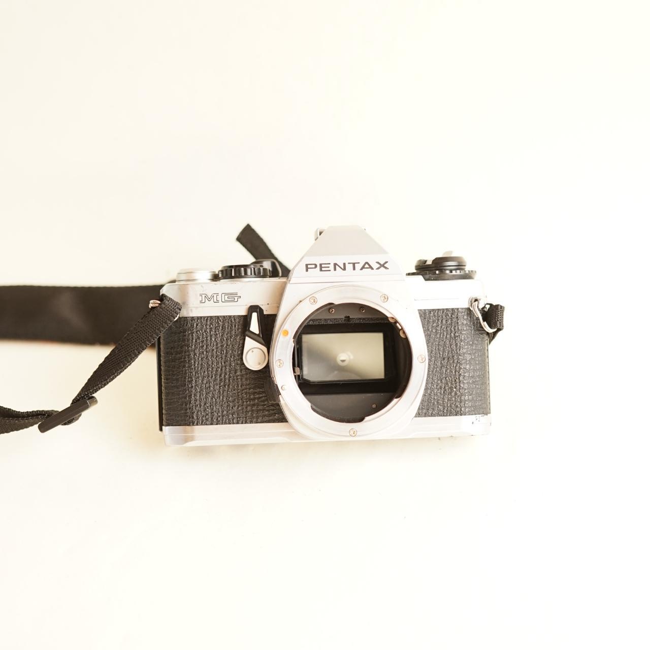 Pentax MG Film Camera | 35mm SLR | Tested & Working | Silver