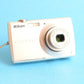 Nikon Coolpix S203 Digital Camera | 10MP | Tested & Working | Silver