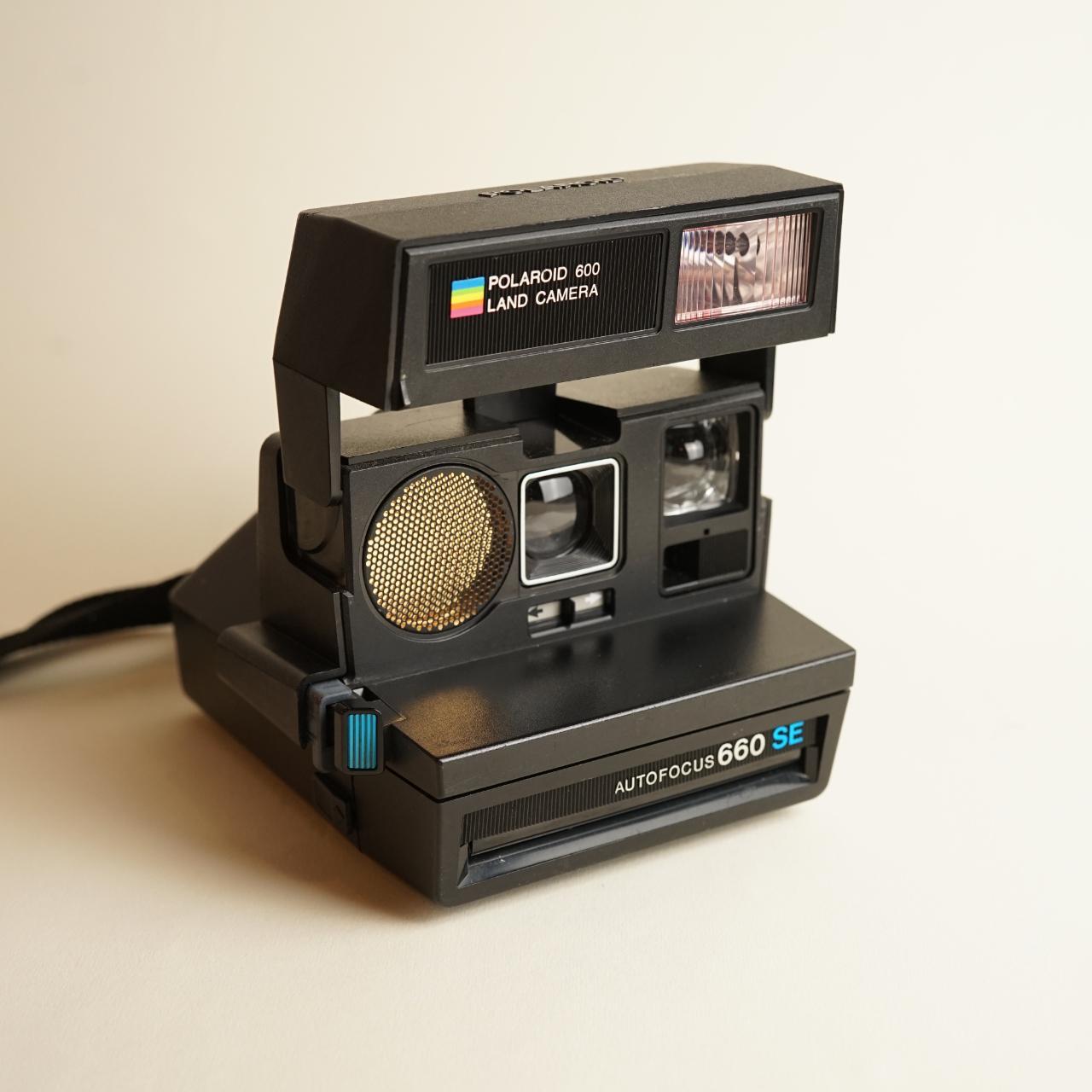 Polaroid Autofocus 660 SE Instant Camera | Tested & Working | Black