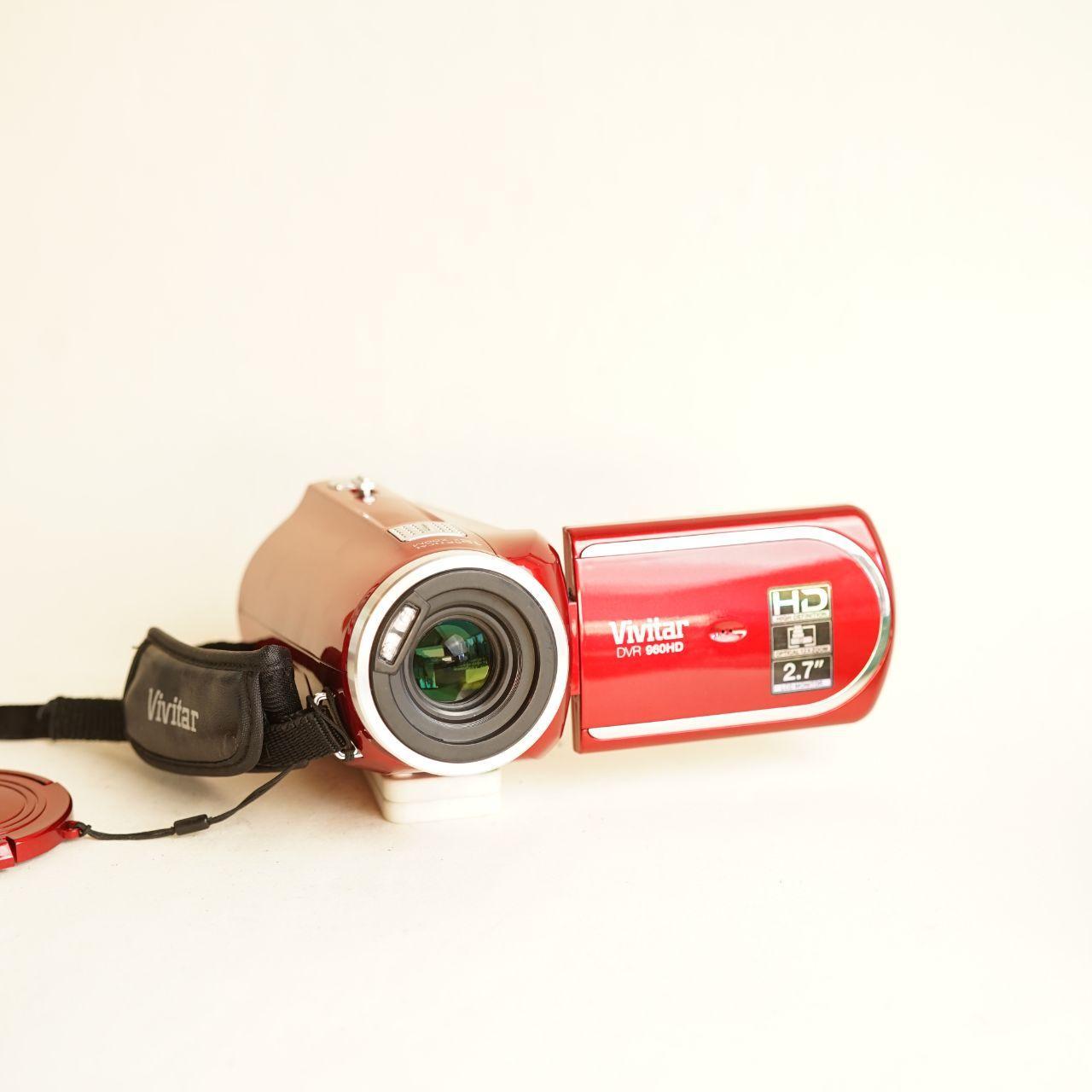 Vivitar DVR 960HD Digital Camcorder | HD Video | Tested & Working | Black