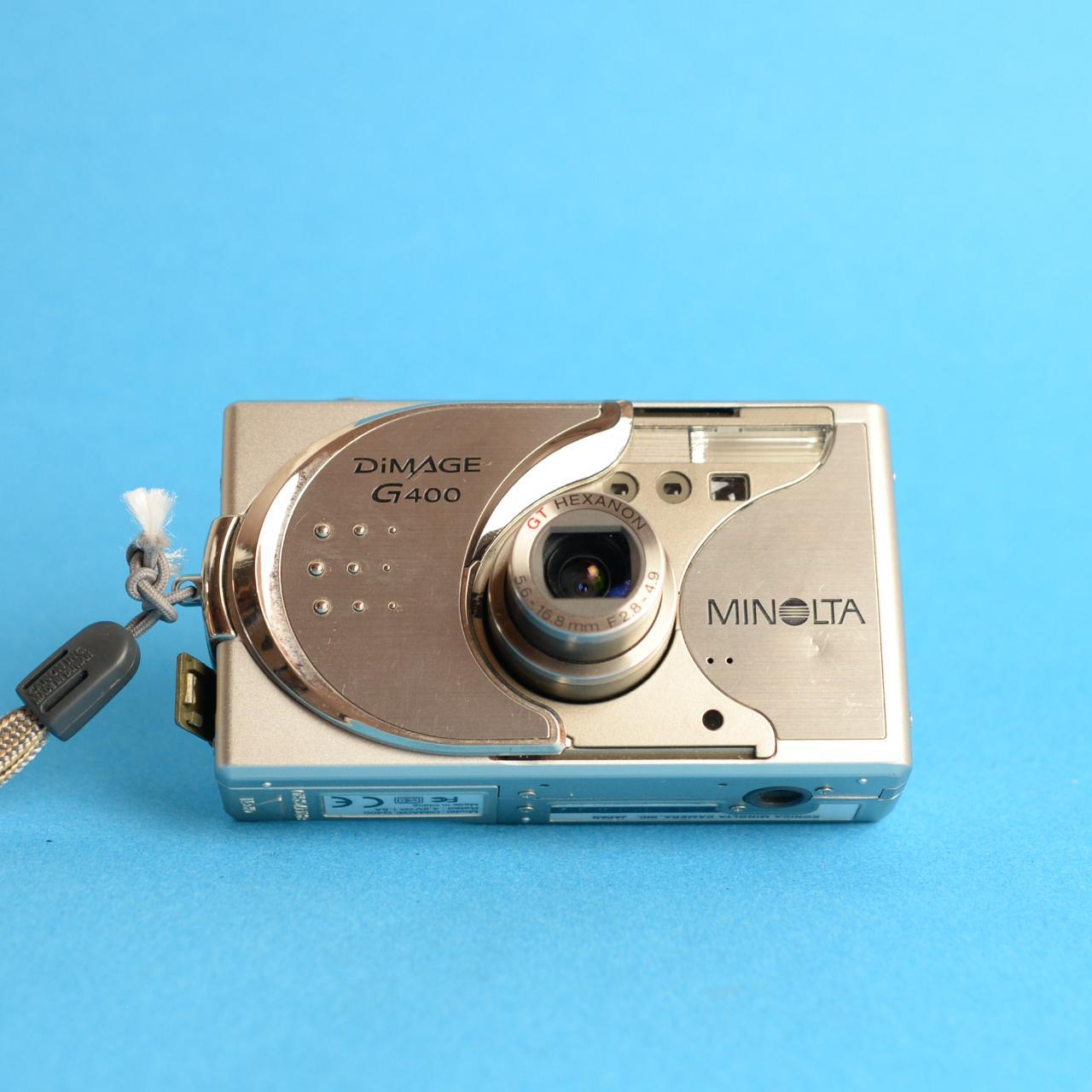 Minolta DiMage G400 Digital Camera | 4MP | Silver